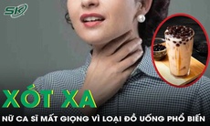 Nữ ca sĩ 28 tuổi mất giọng, họng đau như dao cắt vì loại đồ uống giới trẻ mê mẩn