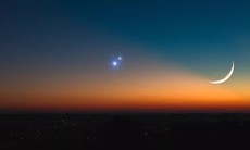 Sao Kim giao hội với sao Mộc tạo khoảnh khắc thị giác ấn tượng