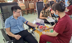Bệnh viện tại Quảng Trị khó khăn trong công tác cấp cứu, điều trị vì thiếu máu
