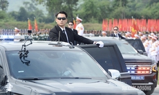 Cảnh vệ K01 cực 'ngầu’ giữa dàn xe đặc chủng Công an nhân dân