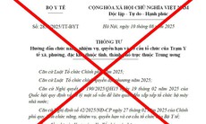 Bộ Y tế cảnh báo văn bản giả mạo liên quan chức năng, nhiệm vụ của Trạm Y tế xã, phường