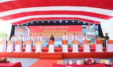 Bộ trưởng Đào Hồng Lan cùng các đồng chí Thứ trưởng dự khởi công, khánh thành nhiều công trình y tế