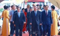 Tổng Bí thư và Thủ tướng dự Lễ khánh thành, khởi công các dự án, công trình chào mừng 80 năm Quốc khánh 2/9