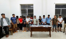Phá sới bạc ‘khủng’ dưới hình thức xóc đĩa trong rừng, bắt giữ hàng chục đối tượng