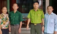 Người dân bàn giao cá thể khỉ mốc quý hiếm cho Vườn quốc gia Pù Mát