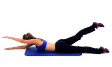 4 bài tập nằm giúp giảm cân hiệu quả