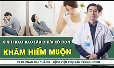 [LIVE] Sinh hoạt bao lâu chưa có con thì nên khám hiếm muộn?