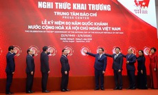 Khai trương Trung tâm Báo chí Lễ kỷ niệm 80 năm Ngày Quốc khánh