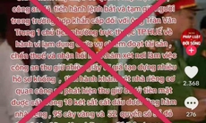 Chủ tịch phường ở Huế bị bắt cùng nhiều vàng và sổ đỏ là thông tin sai sự thật