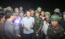Xuyên đêm xử lý sự cố vỡ kênh tại xã Tống Sơn