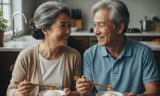 Bí quyết xây dựng bữa ăn lành mạnh cho người cao tuổi