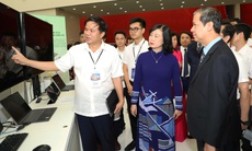 Lãnh đạo Bộ Y tế cùng nhiều bộ, ngành thăm gian triển lãm 'Y tế Việt Nam - Hành trình 80 năm vì sức khỏe Nhân dân'