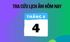 Lịch âm 4/8 - Âm lịch hôm nay 4/8 - Lịch vạn niên ngày 4/8/2025