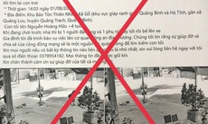 Giả mạo thông tin bắt cóc trẻ em để lừa đảo, kêu gọi tiền từ thiện