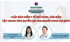 [LIVE] Luật BHYT (bổ sung, sửa đổi) tập trung vào quyền lợi của người tham gia BHYT