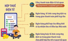 Phương thức nộp thuế điện tử từ 7/8/2025