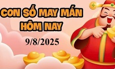 Con số may mắn hôm nay 9/8 - số tài lộc 12 con giáp theo năm sinh