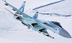 Nga điều Su-35 yểm trợ phi đội ném bom áp đảo bầu trời Ukraine