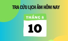 Lịch âm 10/8 - Âm lịch hôm nay 10/8 - Lịch vạn niên ngày 10/8/2025