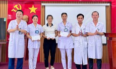 Nhân viên y tế hiến máu giúp sản phụ qua cơn nguy kịch