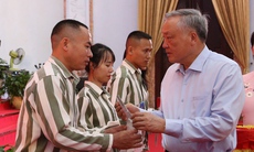 Phó Thủ tướng chúc mừng 435 phạm nhân được đặc xá tại Trại tam giam Phú Sơn 4
