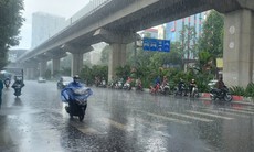 Cảnh báo mưa dông chiều nay ở khu vực Hà Nội