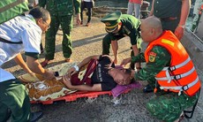 Bộ đội Biên phòng kịp thời cứu ngư dân bị tai nạn trên biển