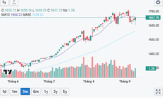 VN-Index đưa nhà đầu tư 'chao liệng' trong 30 phút cuối phiên