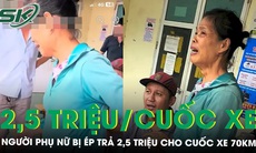 Người phụ nữ bật khóc tức tưởi vì bị ép trả 2,5 triệu cho cuốc xe 70km, công an vào cuộc