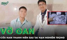 Cứu nam thanh niên bị vỡ gan nghiêm trọng sau tai nạn giao thông