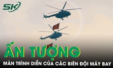 Uy lực màn trình diễn của các biên đội máy bay trên bầu trời Hà Nội ngày 2/9