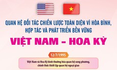 Quan hệ Đối tác chiến lược toàn diện vì hòa bình, hợp tác và phát triển bền vững Việt Nam - Hoa Kỳ