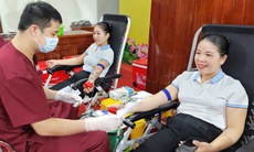 Ngày hội hiến máu tình nguyện trên quê hương Đại tướng Võ Nguyên Giáp