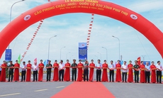 Thủ tướng: Cầu Phong Châu là nhịp cầu nối liền và gắn kết giữa nhân dân với Đảng, Nhà nước