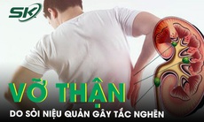 Đau lưng hóa ra sỏi niệu quản tắc nghẽn gây vỡ thận