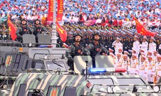Đội hình diễu binh, diễu hành A80 hoàn thành nhiệm vụ, trở về đơn vị