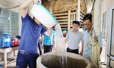 Hà Tĩnh xử lý nước sinh hoạt, làm sạch môi trường sau mưa bão phòng dịch bệnh