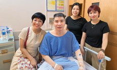 Vợ NSND Công Lý hé lộ hình ảnh MC Thảo Vân đến thăm và sức khỏe của chồng sau phẫu thuật