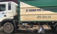 Học sinh lớp 6 tử vong sau va chạm với xe chở rác ở trường
