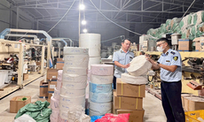 Triệt phá 'lò' sản xuất bỉm, băng vệ sinh giả mạo nhãn hiệu nổi tiếng tại Thái Nguyên