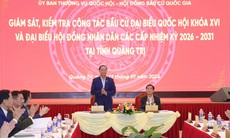 Phó Chủ tịch Quốc hội Trần Quang Phương kiểm tra công tác chuẩn bị bầu cử tại Quảng Trị