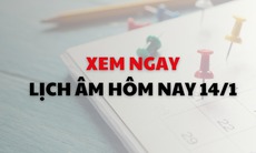 Lịch âm 14/1 - Âm lịch hôm nay 14/1 - Lịch vạn niên ngày 14/1/2026
