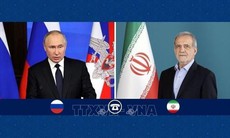 Tổng thống Nga thảo luận với lãnh đạo Israel và Iran về tình hình Trung Đông