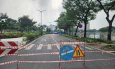 TP Hồ Chí Minh: Tìm nguyên nhân đường bờ kênh Tàu Hủ bị sụt lún, sạt lở