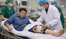 Cấp cứu kịp thời, bảo toàn chức năng vận động cho người đàn ông bị gãy xương đùi