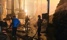 Lào Cai: Cháy nhà máy sắn trong đêm Tết Dương Lịch