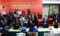 Thủ tướng Phạm Minh Chính động viên lực lượng báo chí tác nghiệp tại Đại hội XIV