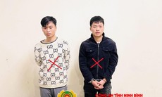 Sau 40 giờ gây án, 2 tên cướp tiệm vàng ở Ninh Bình bị bắt