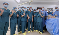 Thêm 1 bào thai mắc dị tật tim hiếm gặp ở TPHCM được thông tim thành công