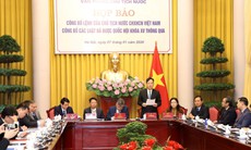 Công bố hai luật do TANDTC chủ trì xây dựng: Hoàn thiện thiết chế tư pháp, hỗ trợ phục hồi doanh nghiệp